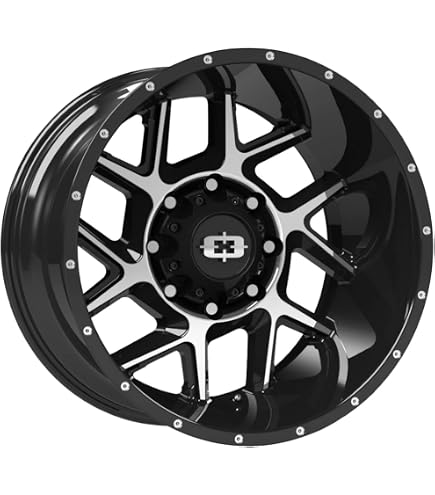 Amazon.com: Vision 412 Rocker 20x12 8x170-51mm Gloss Black Wheel